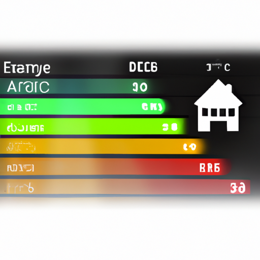 תמונה של לוח מחוונים לבית חכם המציג נתונים סטטיסטיים של צריכת אנרגיה.